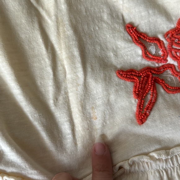 A n t h r o p o l o g i e • Ruffle 70s boho tank - Picture 10 of 10